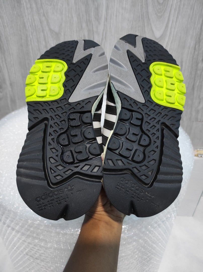 Adidas nite jogger Size 38/23.5cm, Fesyen Wanita, Sepatu di Carousell