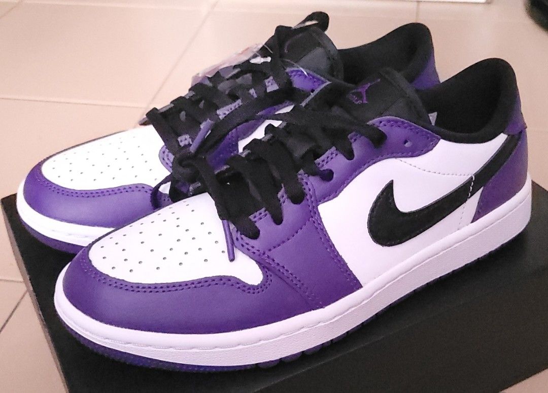 Air Jordan 1 Low G Court Purple For Sale Price Negotiable