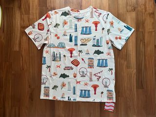 All Would Envy AWE This is More Than Home Singapore Local Landmarks Print Adults Unisex Tee Tshirt (Size XL)