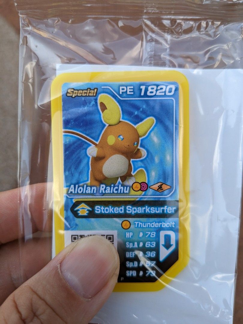 Alolan Raichu Pokemon Ga Ole, Hobbies & Toys, Toys & Games on Carousell
