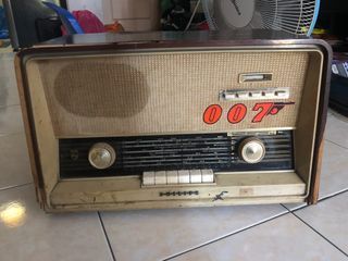 antik radio philips