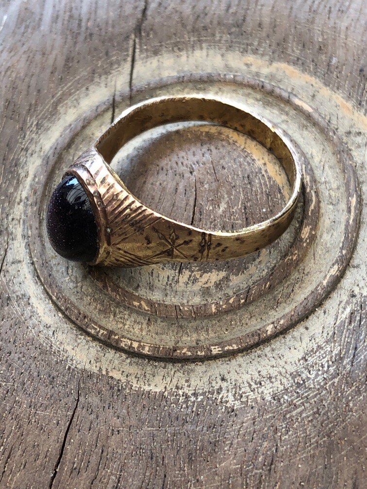 Old top copper ring