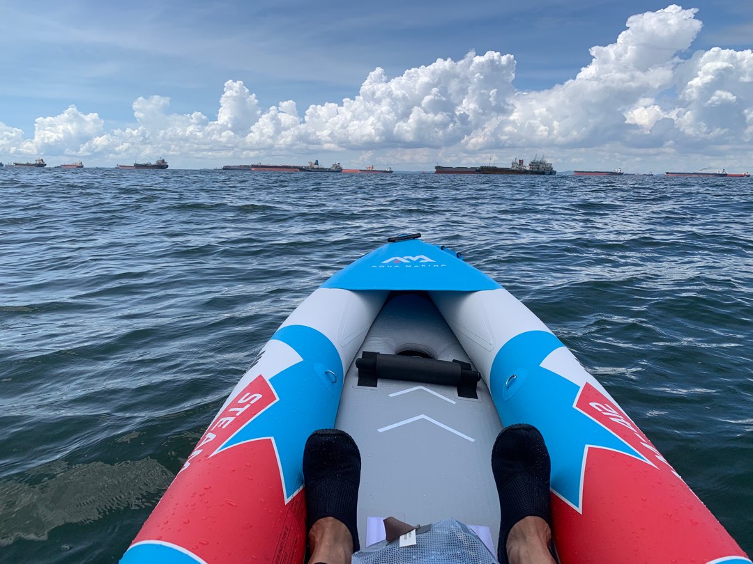 Aqua Marina Steam 412 14FT 2-Person Premium Kayak With DWF Deck [Paddle Excluded] [ST-412] (SAK57946)
