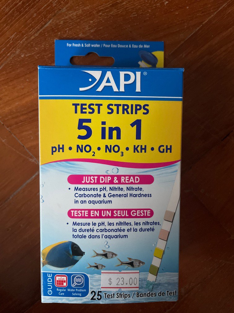 Aquarium water test strips, Pet Supplies, Homes & Other Pet Accessories
