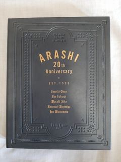 ARASHI Fan Club 20th Anniv. Photo Frame