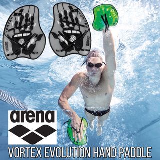 Arena Vortex Evolution Handpaddle set hand paddles for swimming