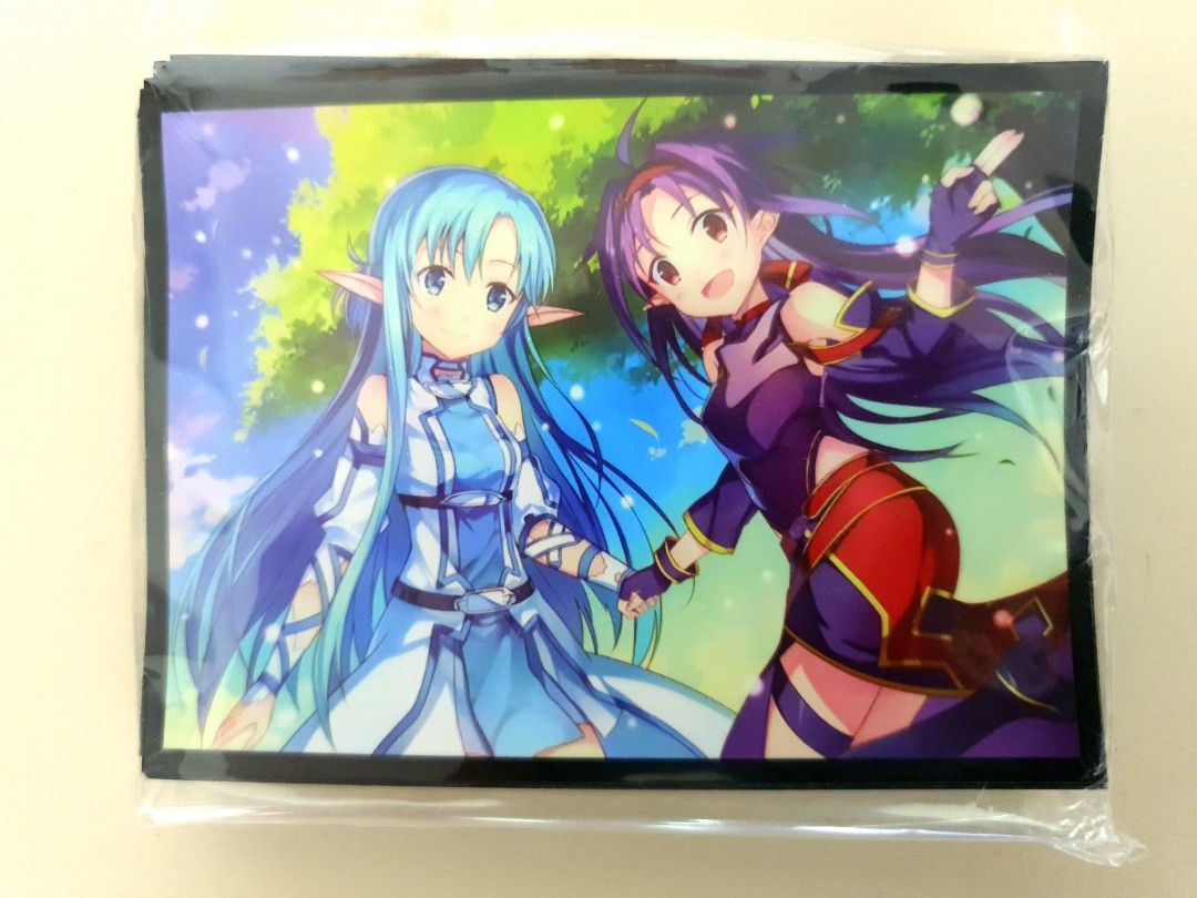 SAO Asuna and Yuuki Comiket Card Sleeve, Hobbies & Toys, Memorabilia &  Collectibles, Fan Merchandise on Carousell