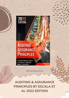 Auditing & Assurance Principles 2022 ed