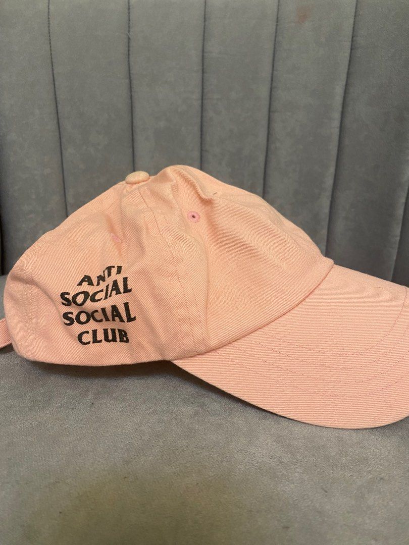 AUTHENTIC Anti-Social Social Club Cap (Category: Caps & Hats) located in Pasig City. Submitted by nicsgoodluck (Listing ID 1221272840, Image 1). Description: Original, easily be cleaned.