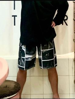 AUTHENTIC BENCH MENS BEACH/BOARD SHORTS WITH PHOTOGRAPHIC PRINTS