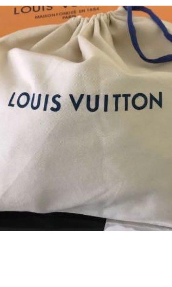 Authentic Louis Vuitton dust bag 13x22 inches, Luxury, Bags & Wallets on  Carousell