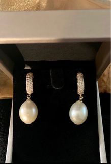 Authentic South Sea Pearl Earrings