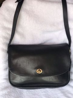 Authentic vintage leather sling bag