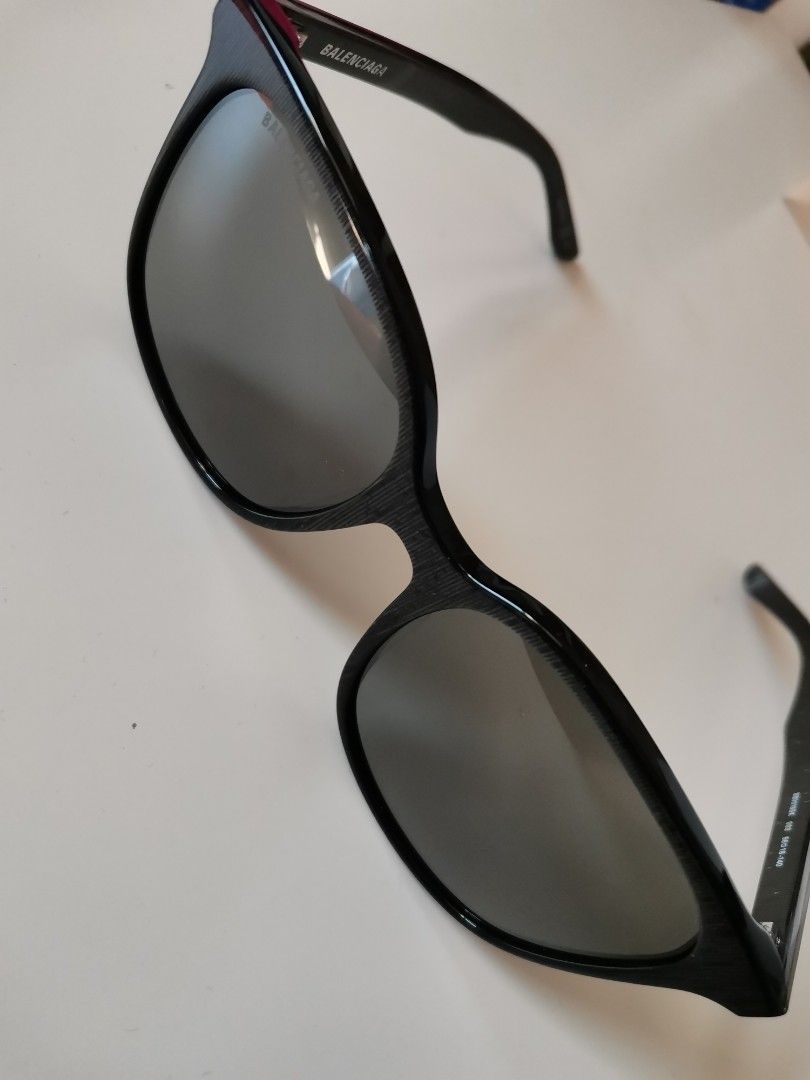 Balenciaga Eyewear (Category: Sunglasses & Eyewear) located in Makati City. Submitted by agusto13 (Listing ID 1221387815, Image 3). Description: Brand new Authentic Balenciaga Eyewear Gray/Black color. Unisex Complete inclusion (original case, papers, cleaning clothes).