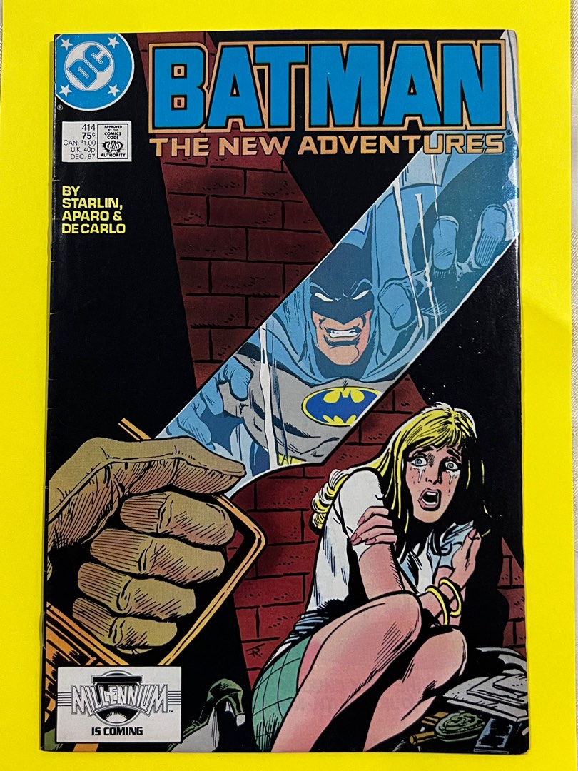 Batman ( the new adventure ) comic, Hobbies & Toys, Books & Magazines,  Comics & Manga on Carousell