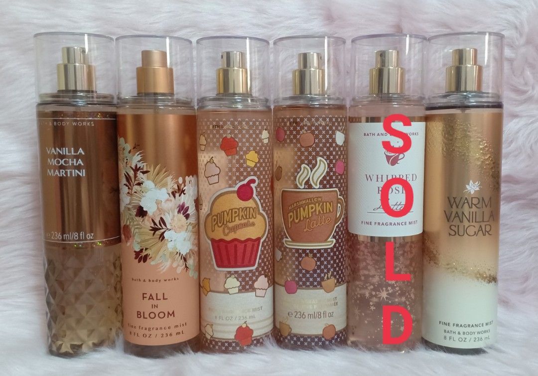 BBW Fragrance Mist (Category: Fragrance & Deodorants) located in Manila. Submitted by lynne1122 (Listing ID 1221377592, Image 2). Description: ❗❗Original Bath and Body Works Fragrance mist from USA, CANADA and UAE ❗❗Money back guaranteed if proven fake.