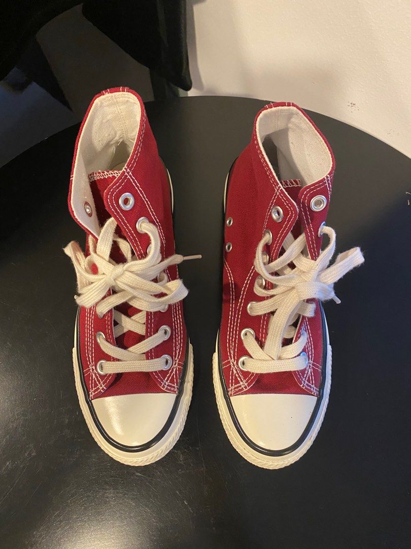 Bidibi Star High Cut Canvas Shoes Women s Fashion Footwear