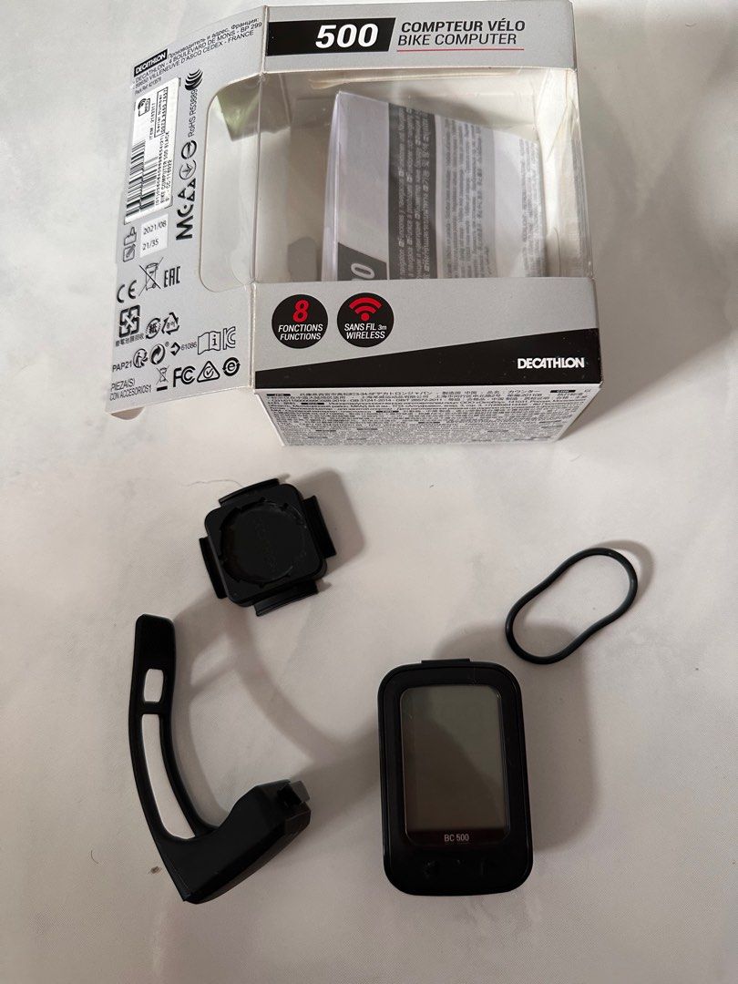 Bike computer BC500 Decathlon, Sports Equipment, Bicycles & Parts