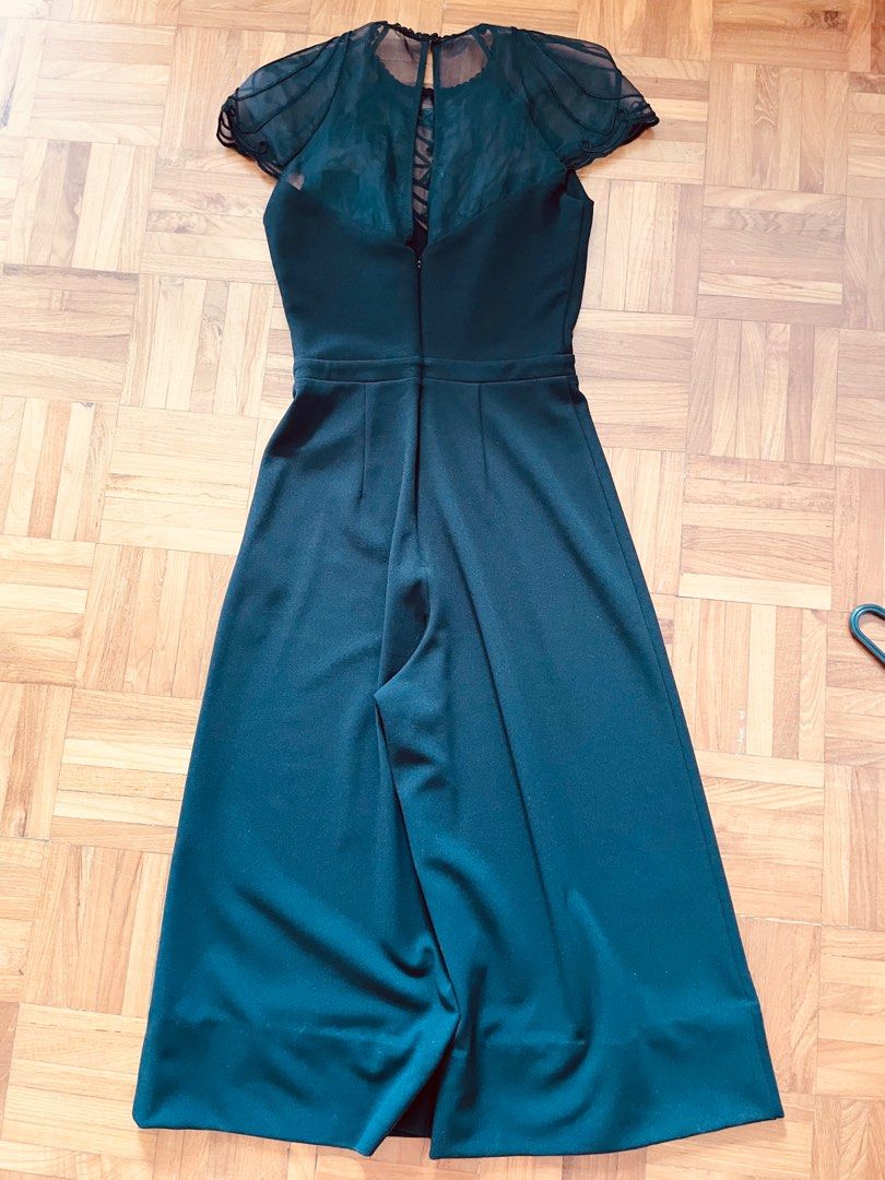 Lipsy top blue jumpsuit