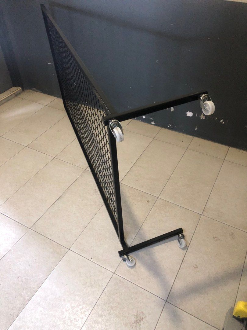 Black Metal Mesh Wire Display Rack, Furniture & Home Living, Furniture