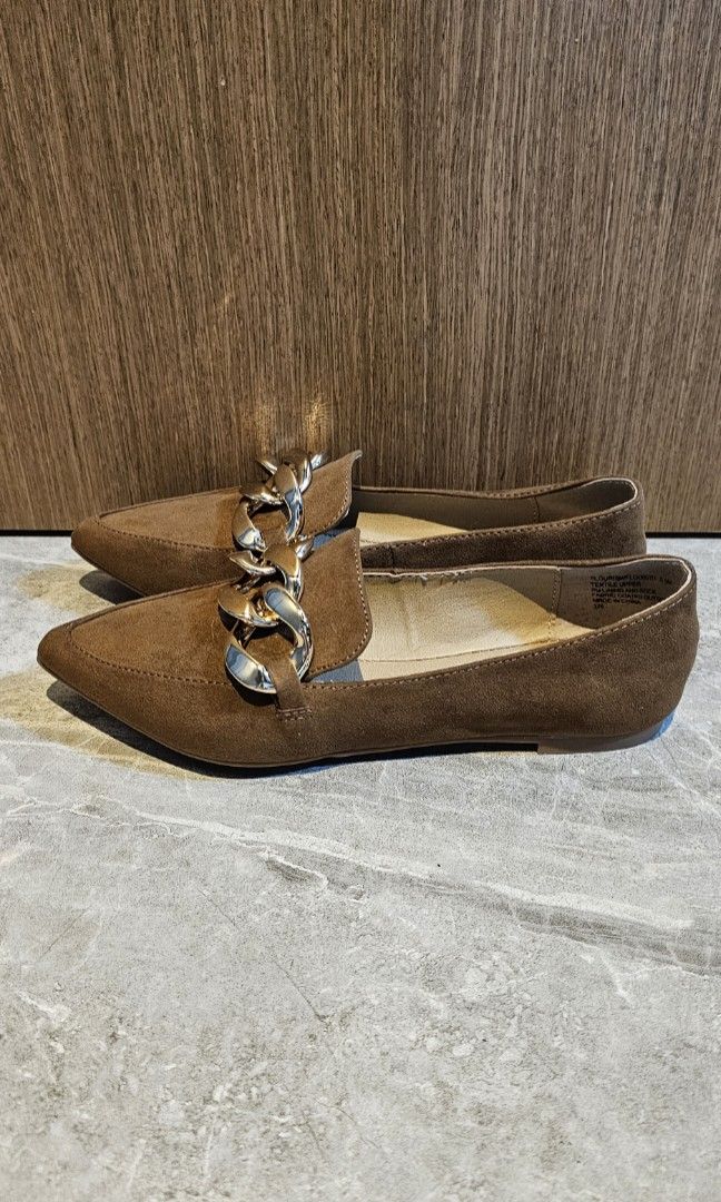 Steve madden cognac flats store