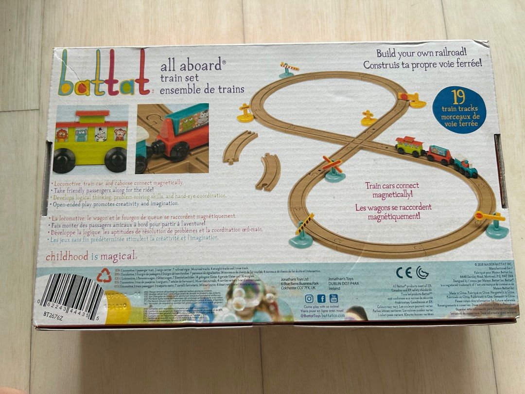 All aboard by battat top mountain train set