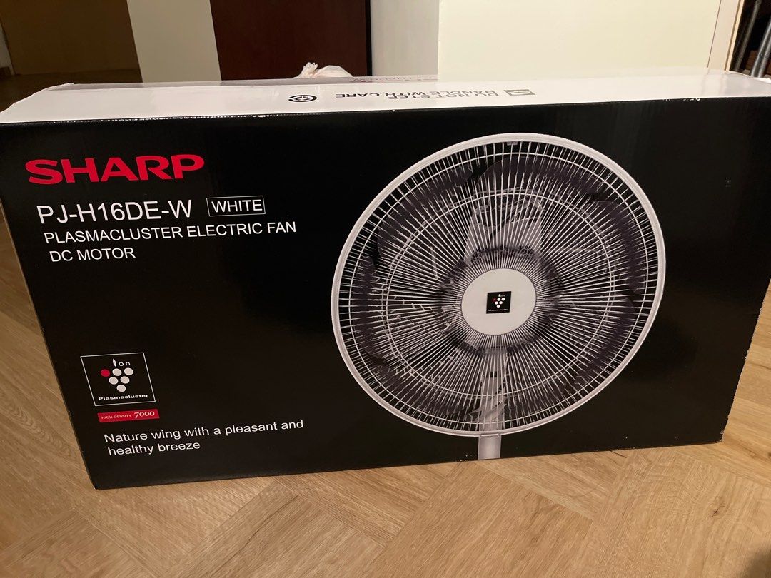Sharp Fast Fan BNIB Sharp Plasmacluster Fan, Furniture & Home Living, Lighting & Fans ...