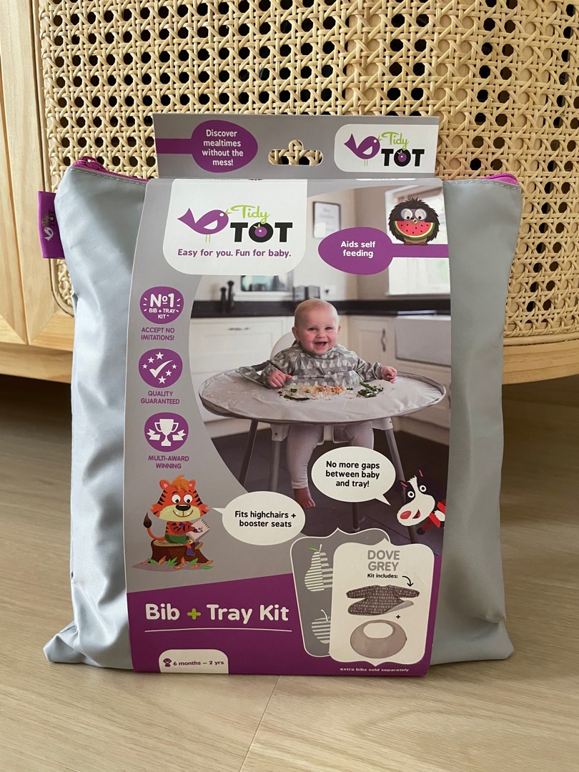 BNIB Tidy Tot bib and tray kit blw, Babies & Kids, Nursing & Feeding
