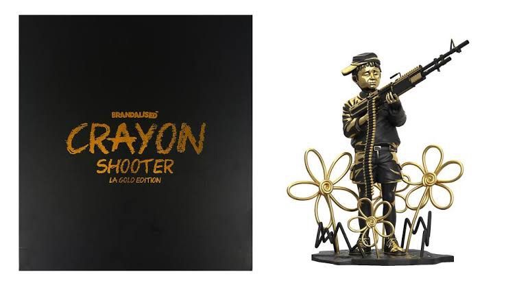 Mighty Jaxx クレヨンシューター バンクシー フィギュア