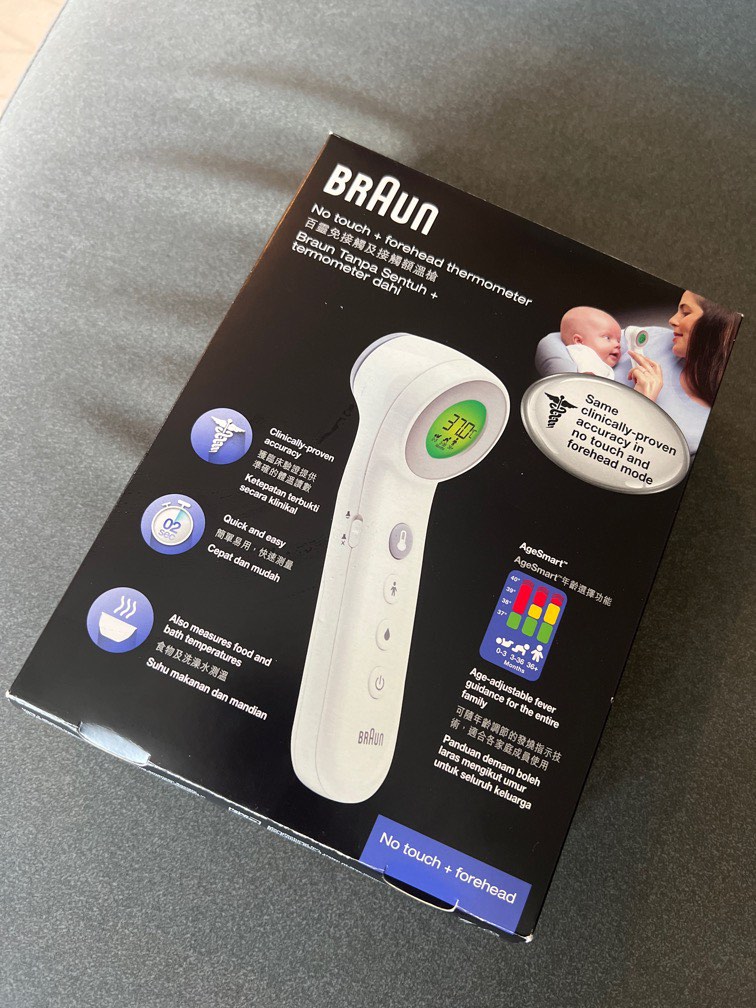 Braun Thermometer, Health & Nutrition, Thermometers on Carousell