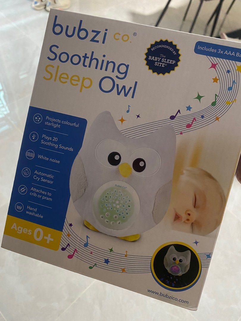 Bubzi soothing sleep owl discount