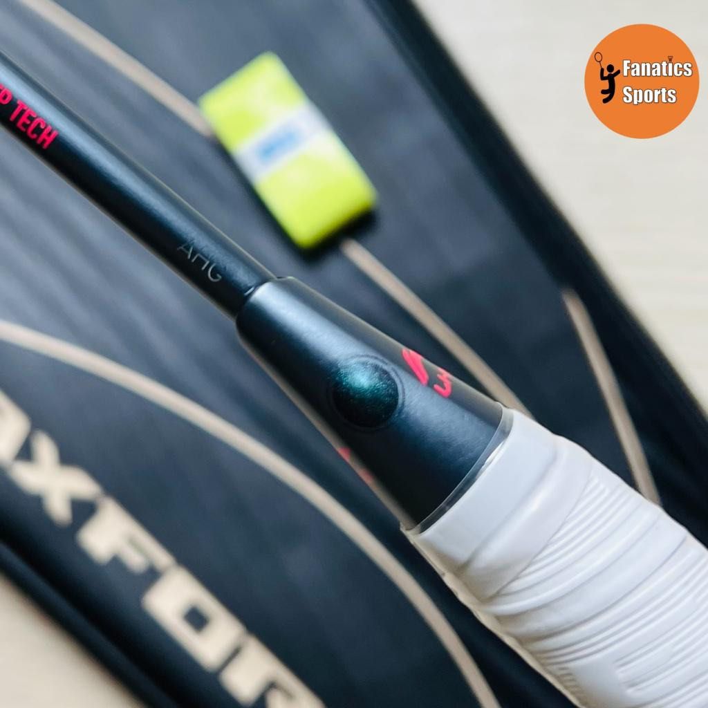 [Bundle] Brand New Li Badminton Racket Axforce 80 JR 5U Badminton Racket strung with Li Ning No