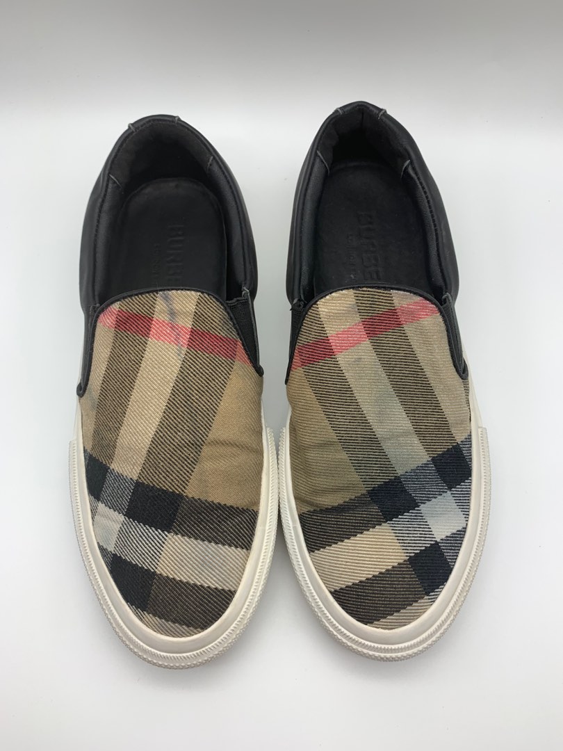 Burberry Slip Ons Luxury Sneakers Footwear on Carousell