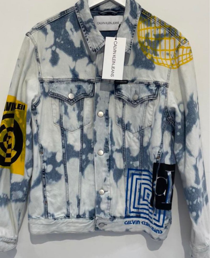 Asap rocky calvin best sale klein denim jacket