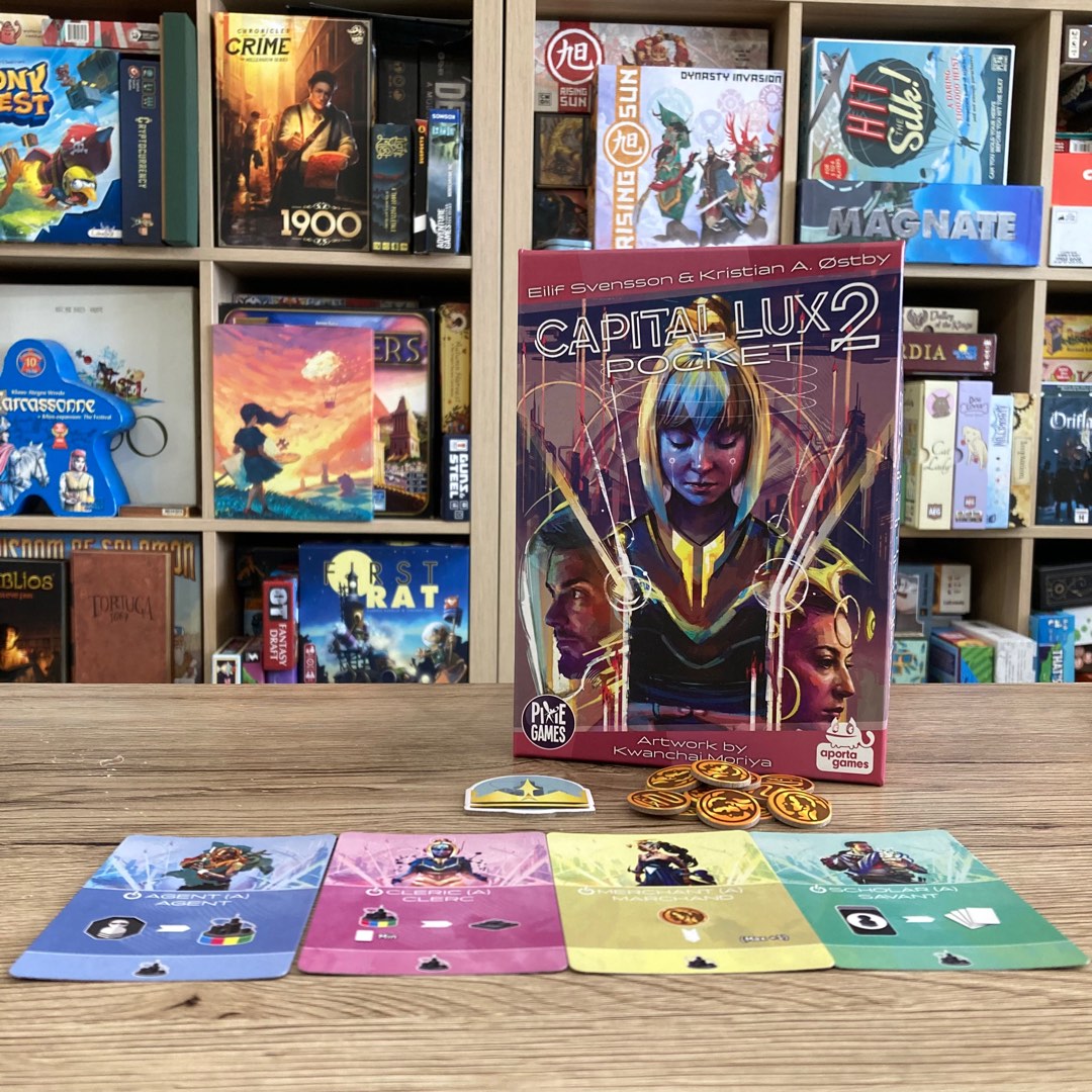 Capital Lux 2 Pocket Card Game, Hobbies & Toys, Toys & Games on Carousell