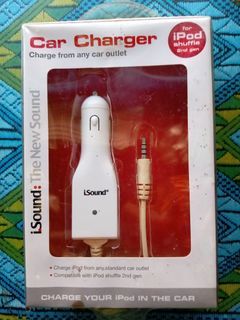 Car charger for ipod shuffle 2nd gen