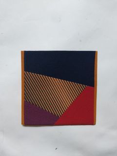 Case kain tradisional Jepang chirimen motif stripe MADE IN JAPAN