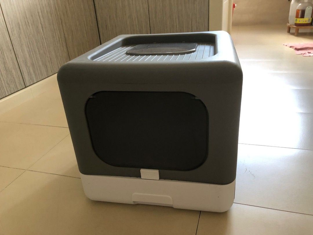 Cat Litter Box cage, Pet Supplies, Homes & Other Pet Accessories on