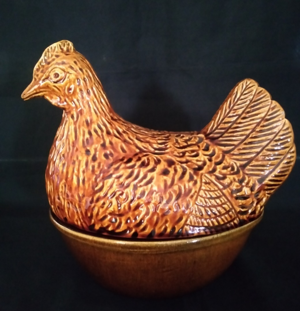 Ceramic Chicken Egg Holder, Furniture & Home Living, Kitchenware