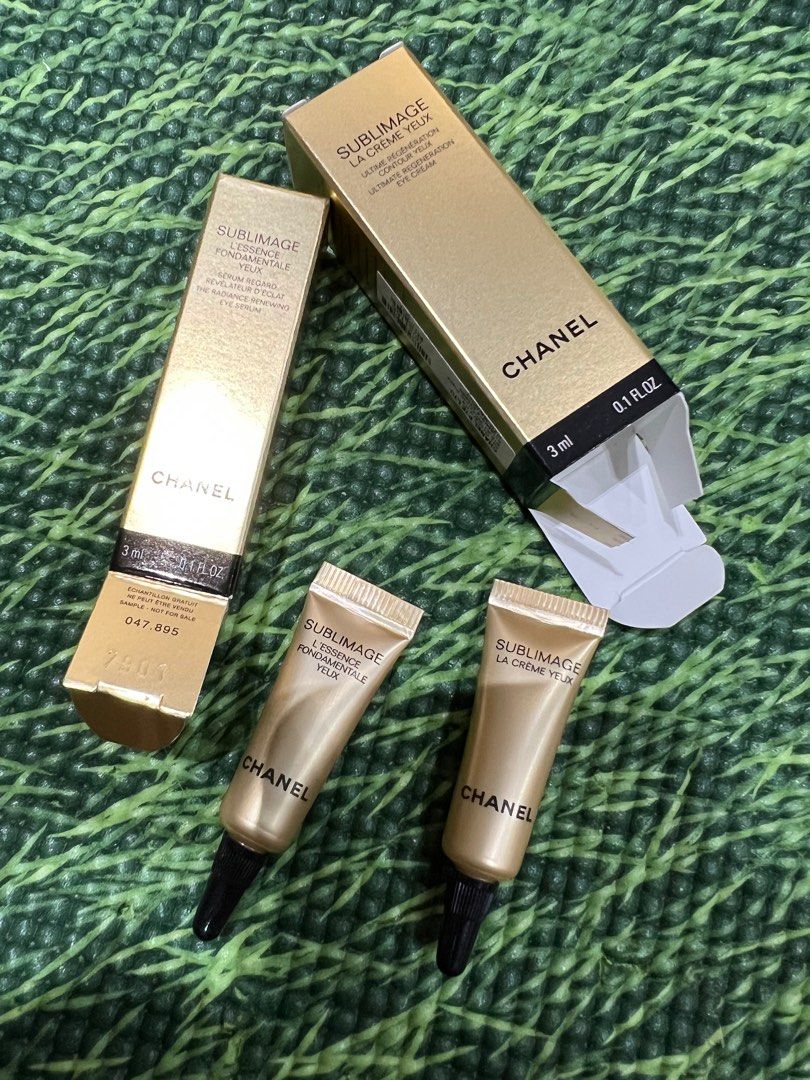 Chanel Sublimage Eye Serum & Cream set, Beauty & Personal Care  