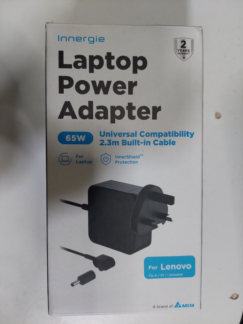 Charger for lenovo laptop, Computers & Tech, Parts & Accessories, Chargers  on Carousell