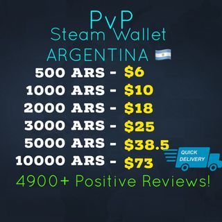 [Cheapest] Steam Wallet Argentina