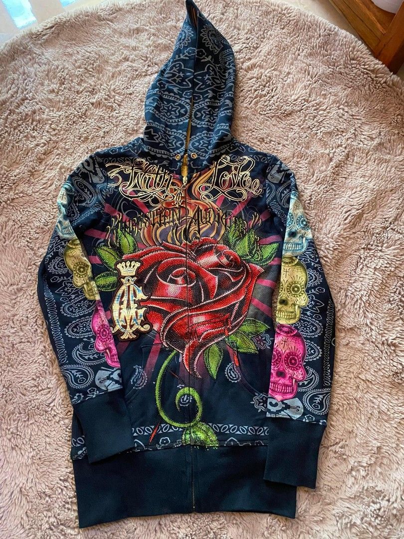 CHRISTIAN AUDIGIER HOODIE Women s Fashion Coats Jackets and