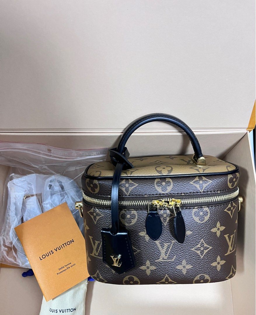 classic LV Vanity PM Bag, Luxury, Bags & Wallets on Carousell