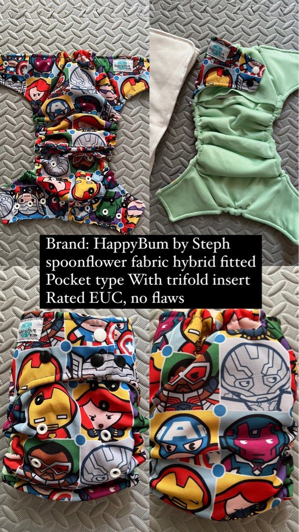 Marvel cloth shop diapers