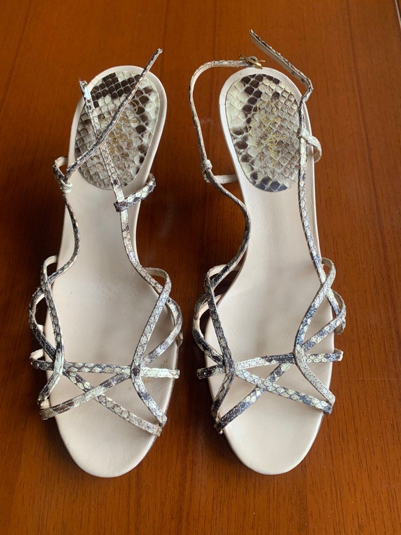Cole haan snakeskin sandals 2025