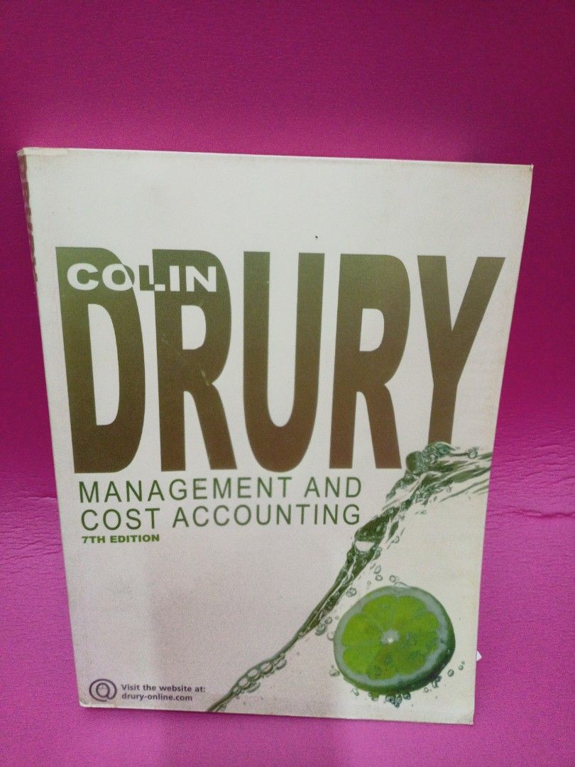 COLIN DRURY Management And Cost Accounting 7th Edition, Hobbies & Toys ...