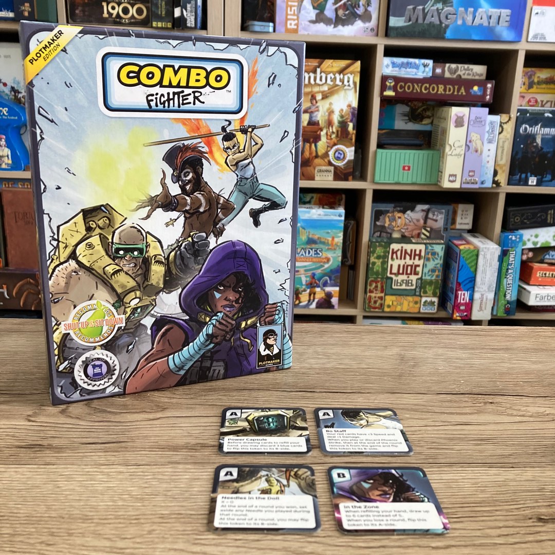 Combo Fighter Plotmaker Edition Pack 1 Board Game, Hobbies & Toys, Toys & Games on Carousell