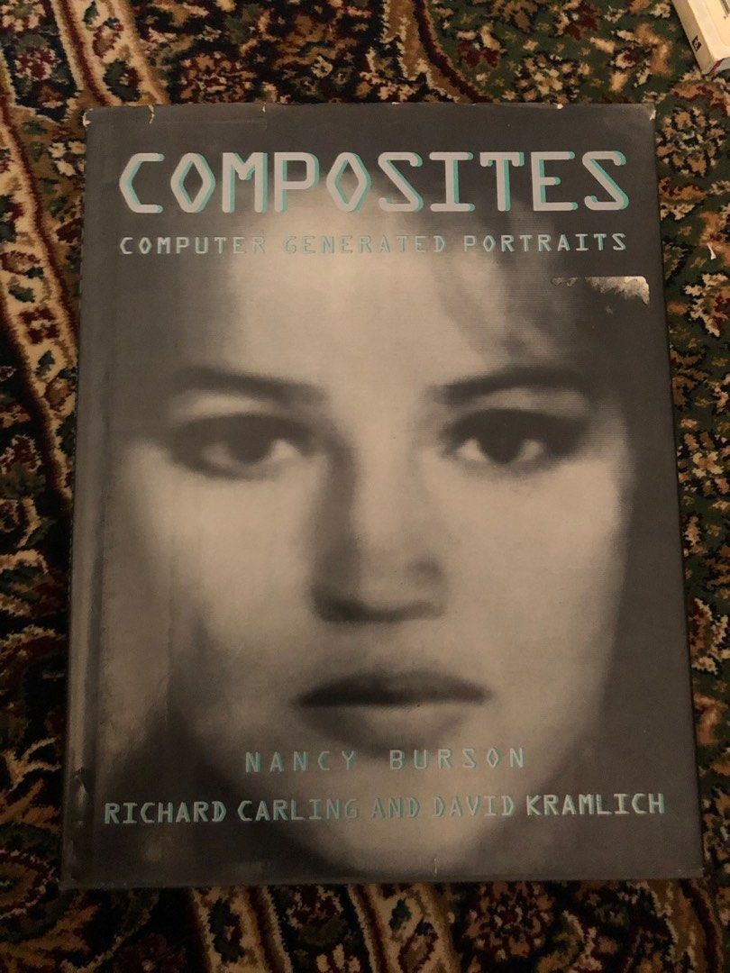 Composites Computer Generated Portraits Photography Art Book (Category: Art & Prints) located in Binan City. Submitted by thriftwavesph (Listing ID 1221361760, Image 1). Description: signs of wear, creases/folds/tears on the book. sticker/price tag residue. great reading copy. pm if interested :).