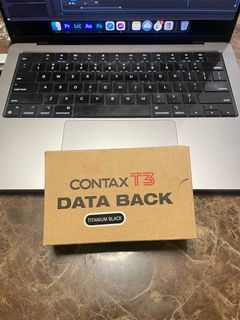 CONTAX T3 DATA BLACK (BRAND NEW PARTS)